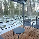 别墅 Raikas, Northern Lights, & Lake, Free Wifi, Vuosseli Ruka *