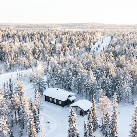 فيلة Raikas, Northern Lights, & Lake, Free Wifi, Vuosseli Ruka