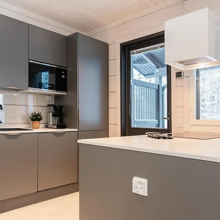 Raikas, Aurora, & Ski, Sauna,wifi, Vuosseli Ruka فيلة