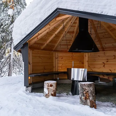 فيلة Raikas, Northern Lights, & Lake, Free Wifi, Vuosseli Ruka