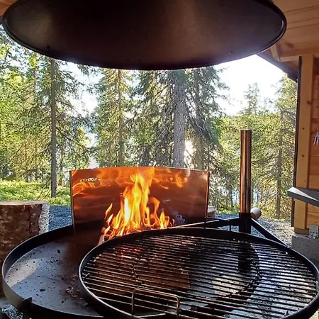 Raikas, Aurora, & Ski, Sauna,wifi, Vuosseli Ruka كوسامْوُ