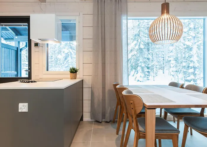 Vila Raikas, Northern Lights, & Lake, Free Wifi, Vuosseli Ruka *