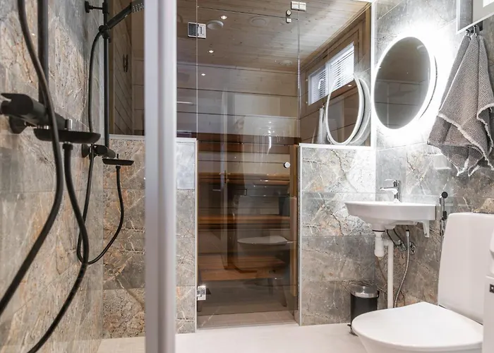 Raikas, Northern Lights, & Lake, Free Wifi, Vuosseli Ruka *