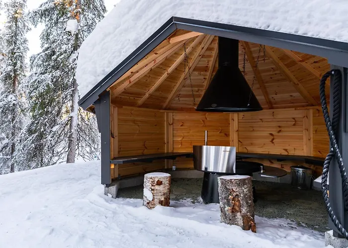 Vila Raikas, Northern Lights, & Lake, Free Wifi, Vuosseli Ruka