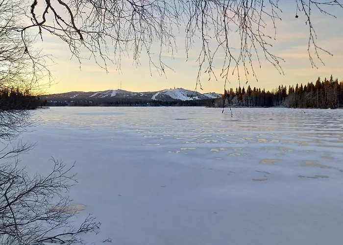 Vila Raikas, Northern Lights, & Lake, Free Wifi, Vuosseli Ruka