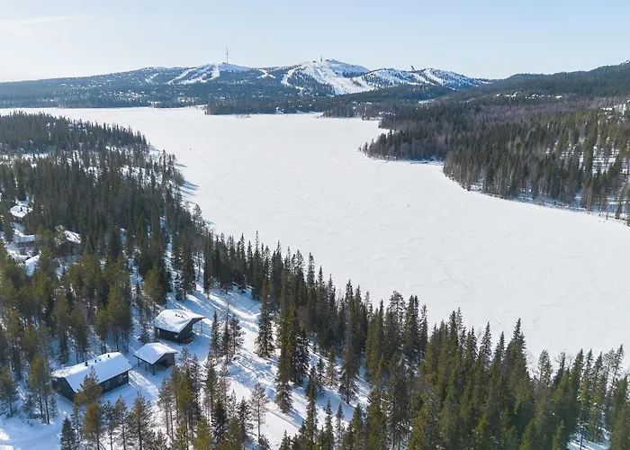 Raikas, Northern Lights, & Lake, Free Wifi, Vuosseli Ruka Vila Kuusamo